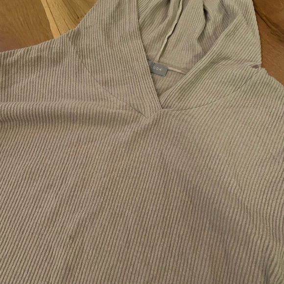 Mink Co-Ord Ribbed Set | Sweatpants + Hooded Top - Picture 5 of 7